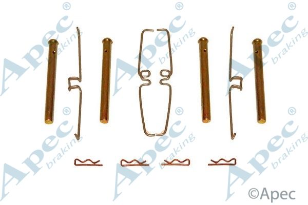 APEC BRAKING Lisakomplekt, ketaspiduriklotsid KIT267